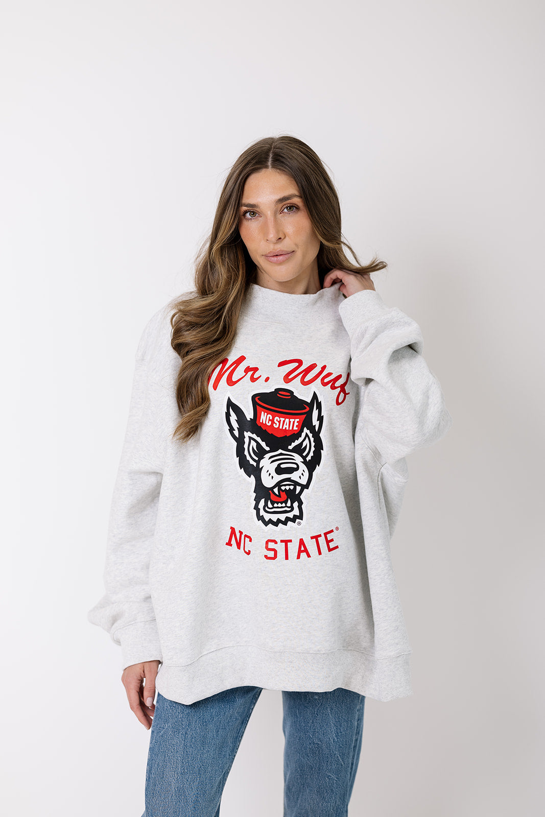 NC State Wolfpack Mock Neck