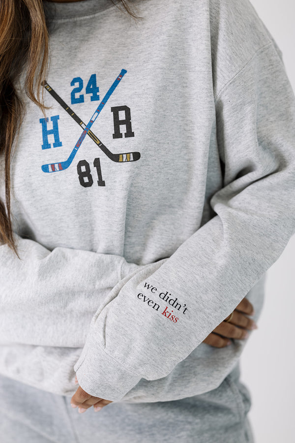 24 x 81 Hockey Sticks Crewneck Sweatshirt