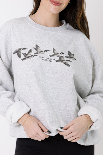 Stupid Canadian Wolf Bird Sweat