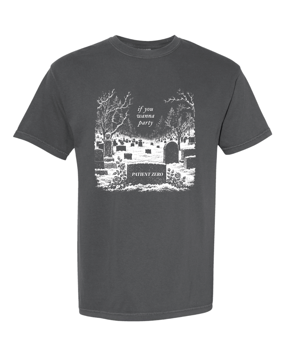 Patient Zero Graveyard Tee in Pepper