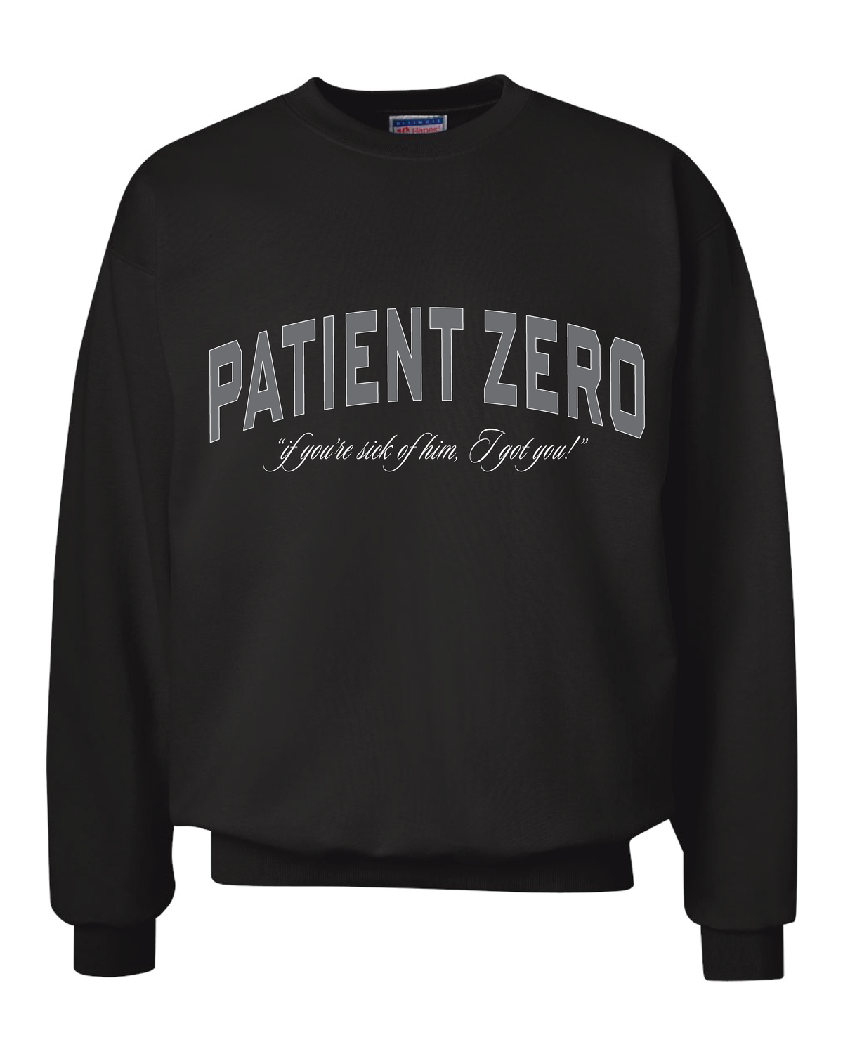 Patient Zero Sweatshirt in Black