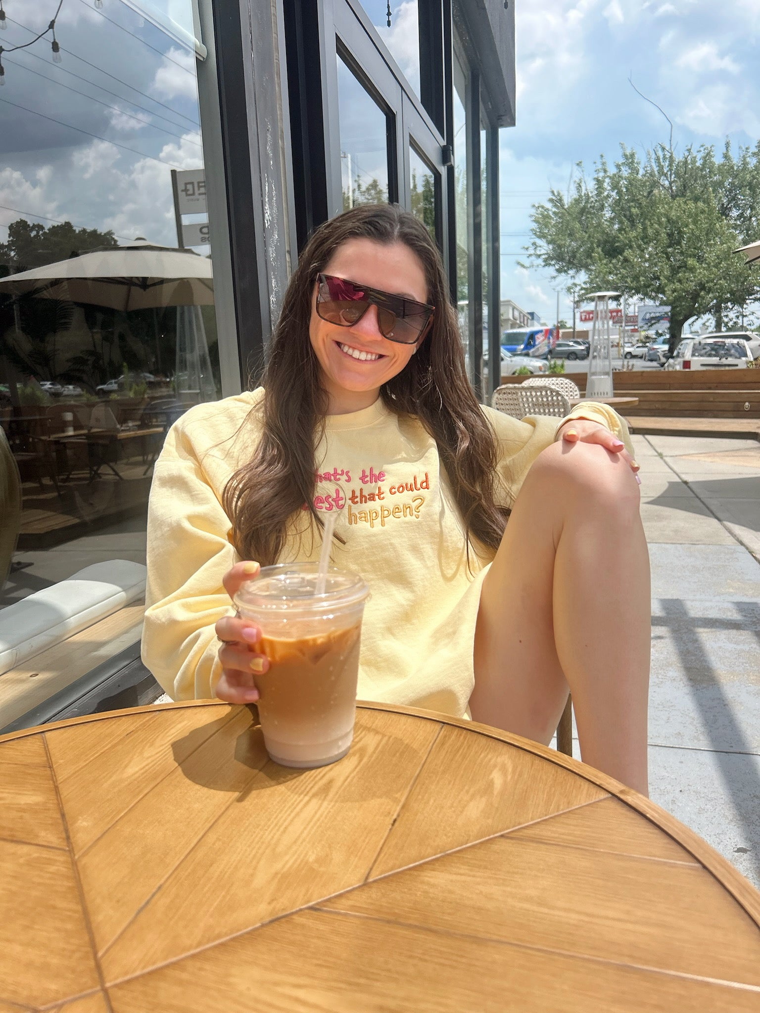 What's The Best That Could Happen? Sweatshirt