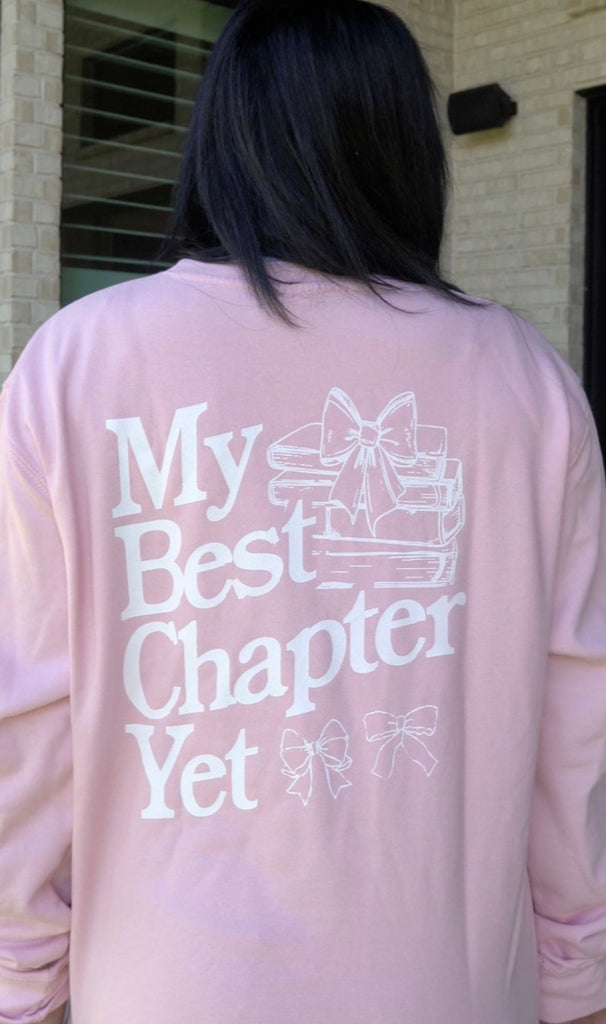 My Best Chapter Yet Sweatshirt - Jolie Reads x Girl Tribe Co.