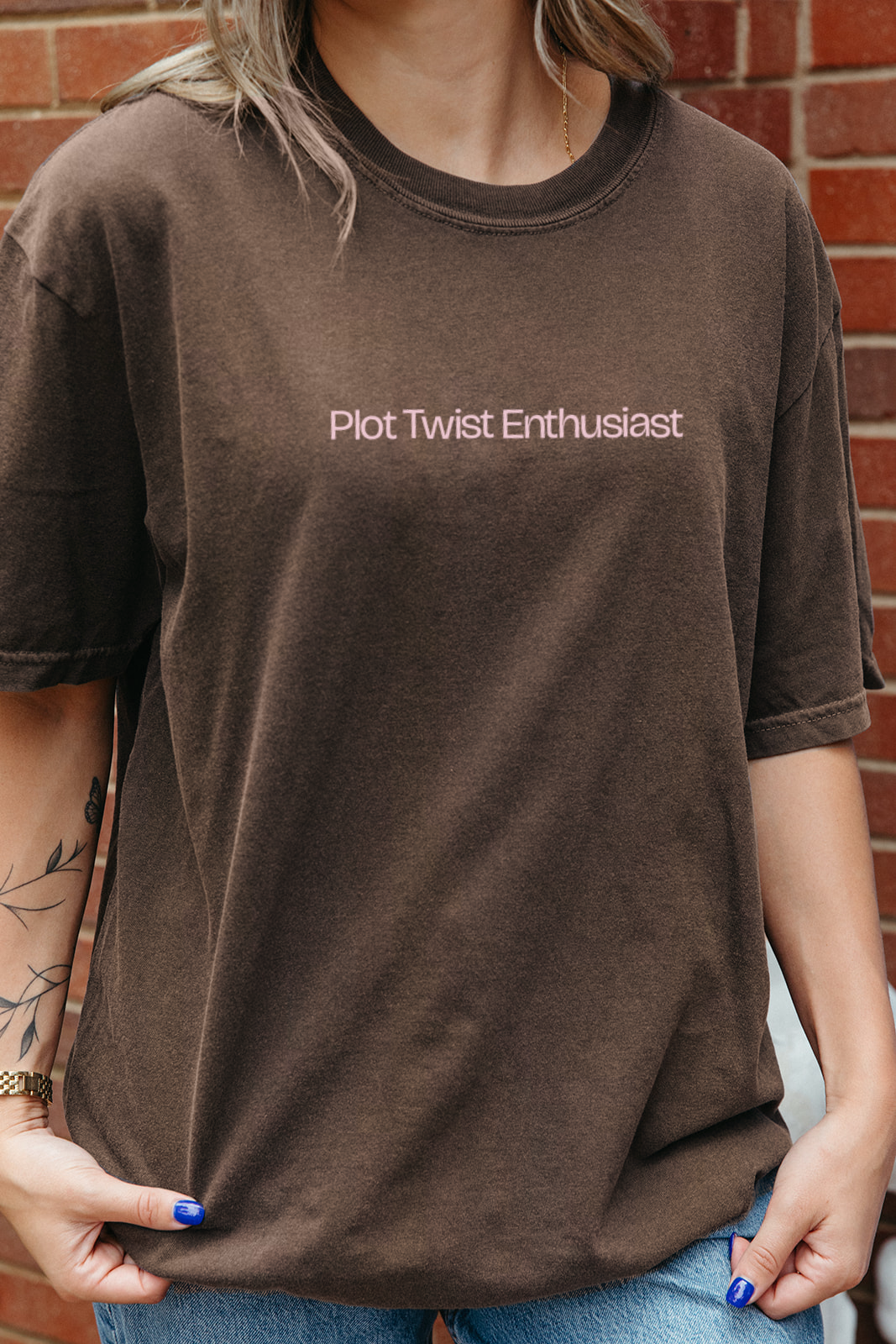Plot Twist Enthusiast Tee