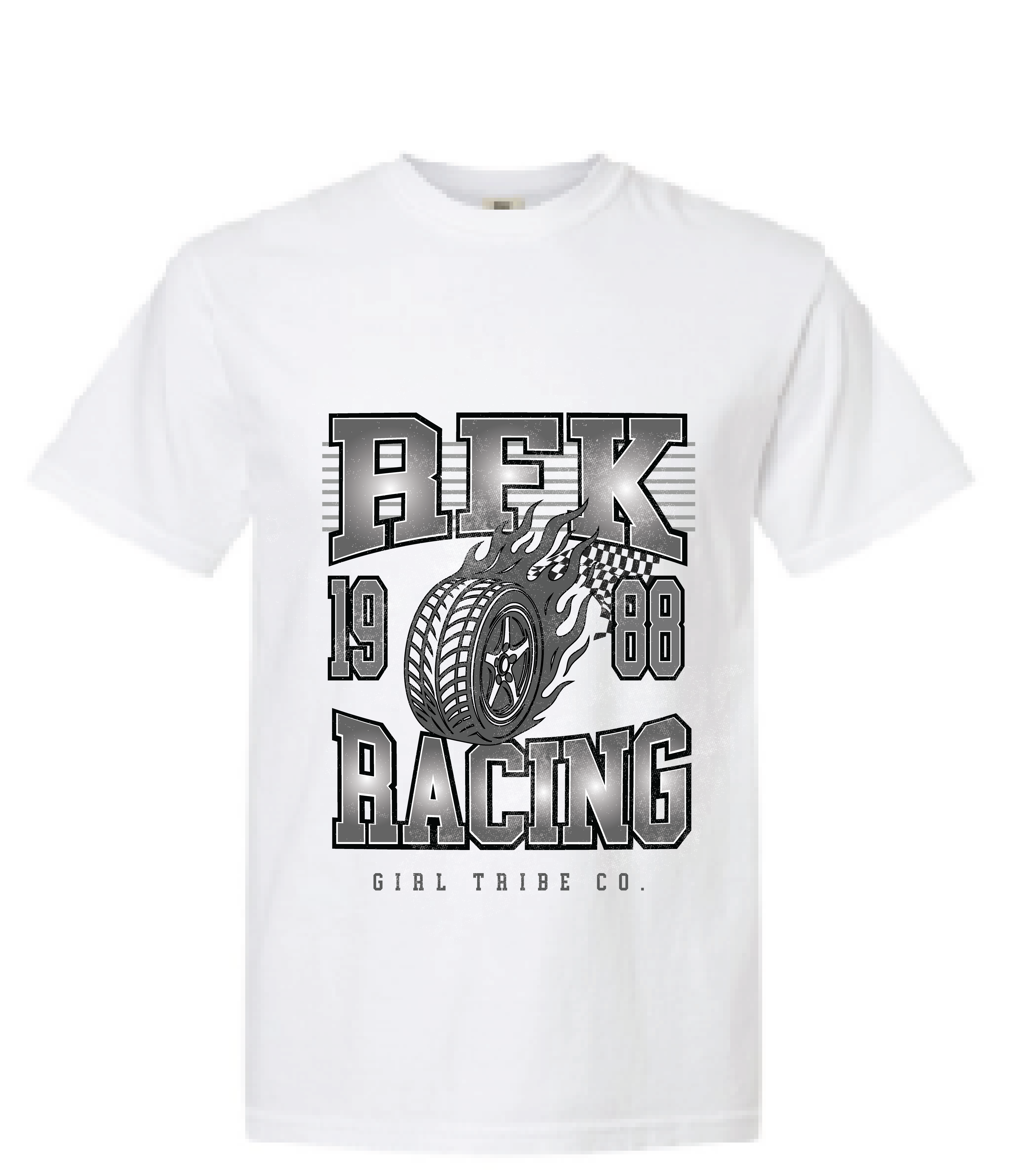 RFK Racing Flaming Tire Tee