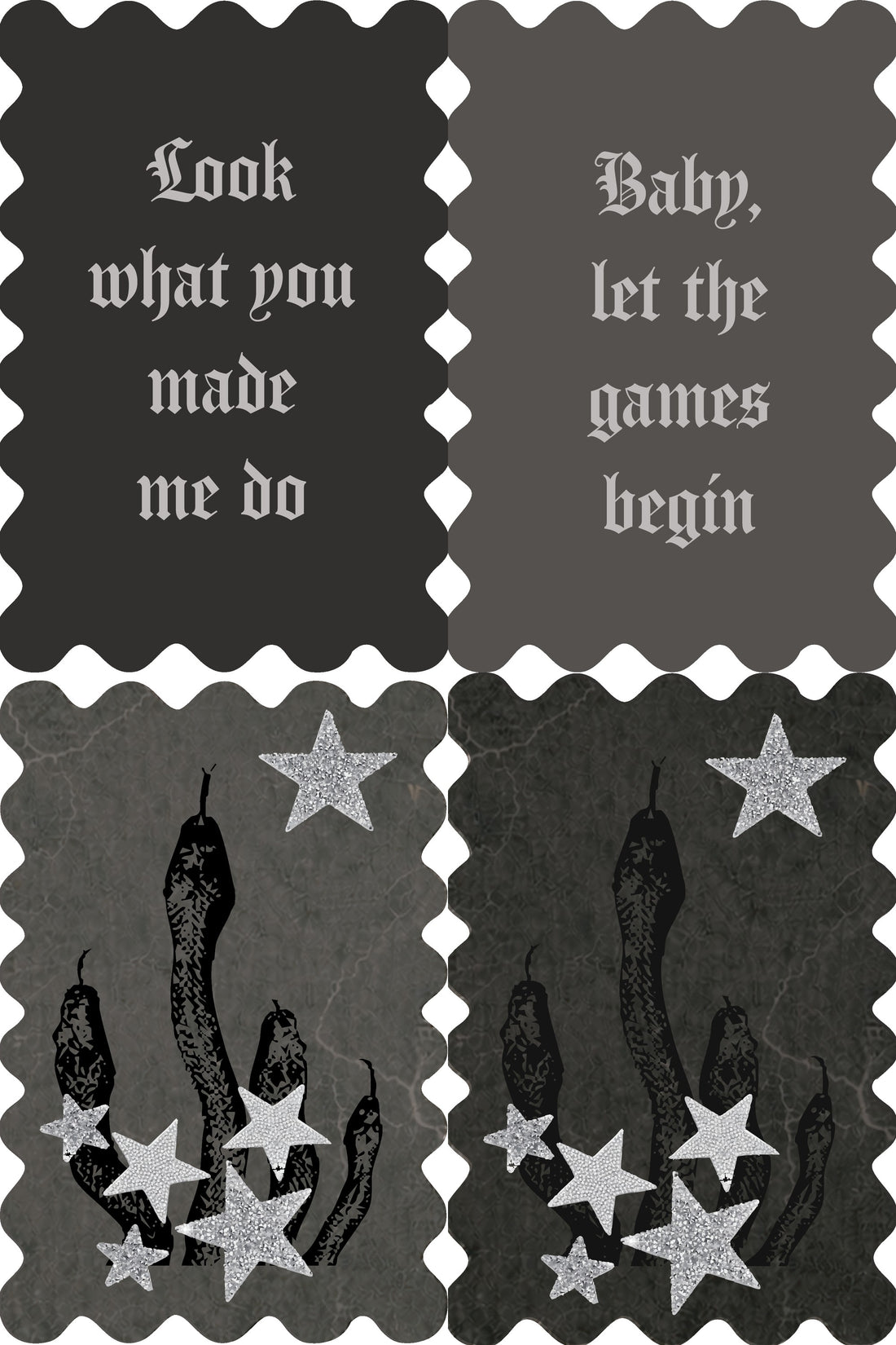 Reputation Mahjong Shufflers Set of 2 - mockup grid