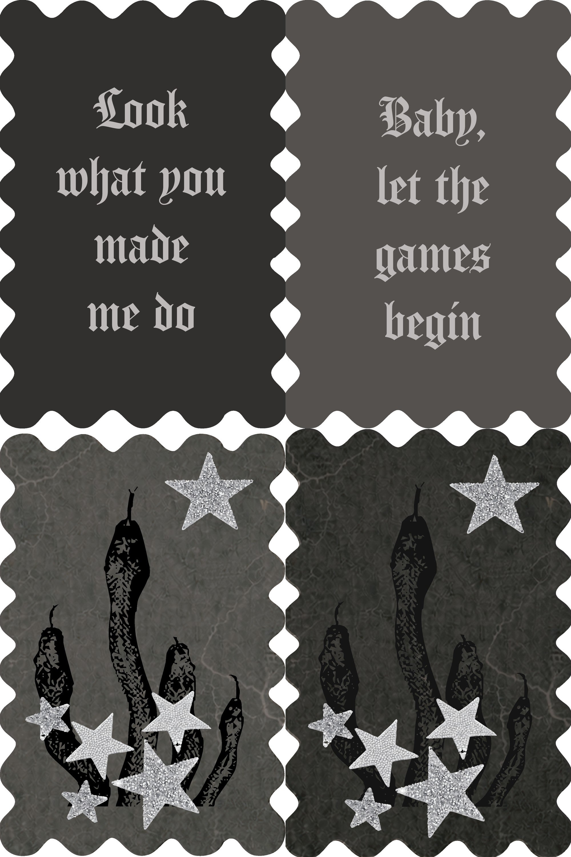 Reputation Mahjong Shufflers Set of 2 - mockup grid