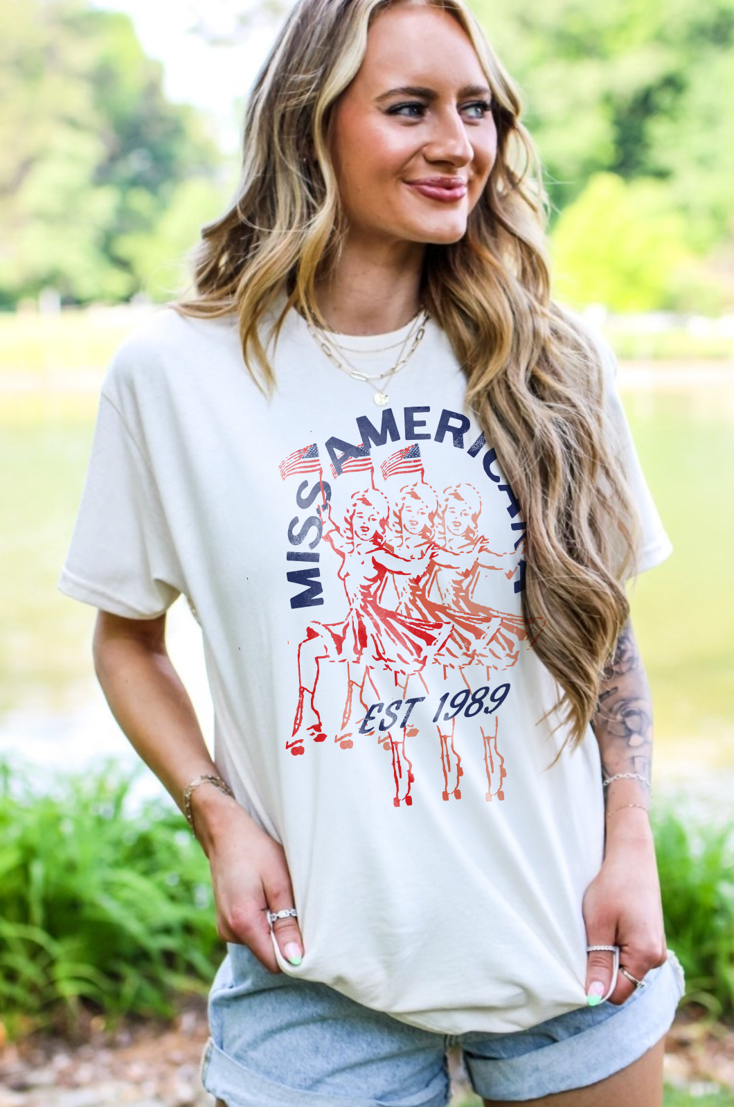 Miss Americana 1989 Tee - Girl Tribe Co. Miss Americana 1989 Tee - Girl Tribe Co.