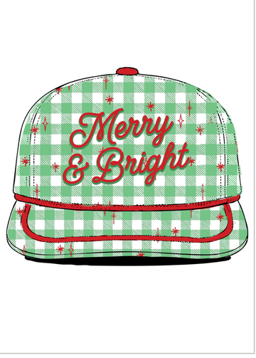 Merry & Bright Pattern Hat