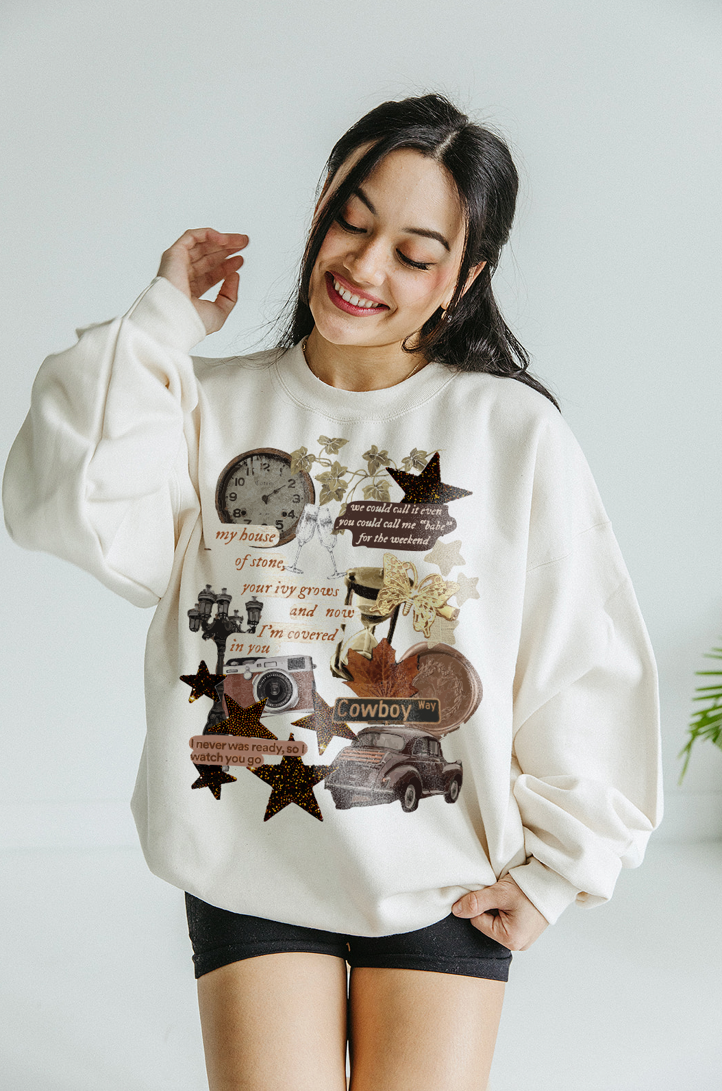 Ivy Collage Sweatshirt