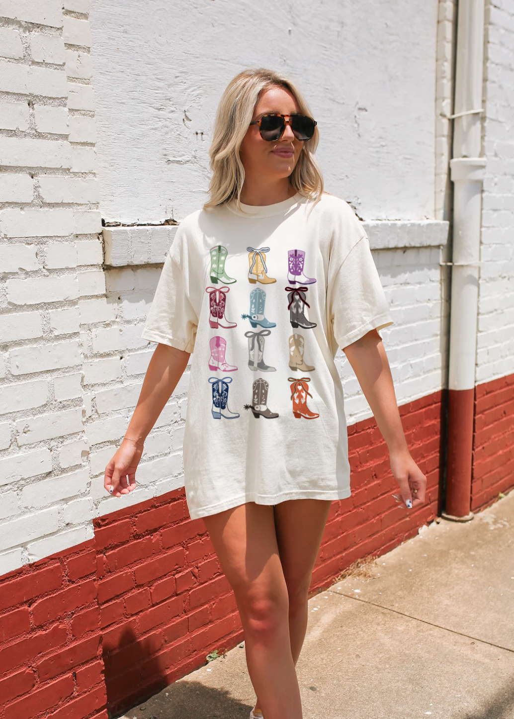 Cowgirl Boots Eras Tee