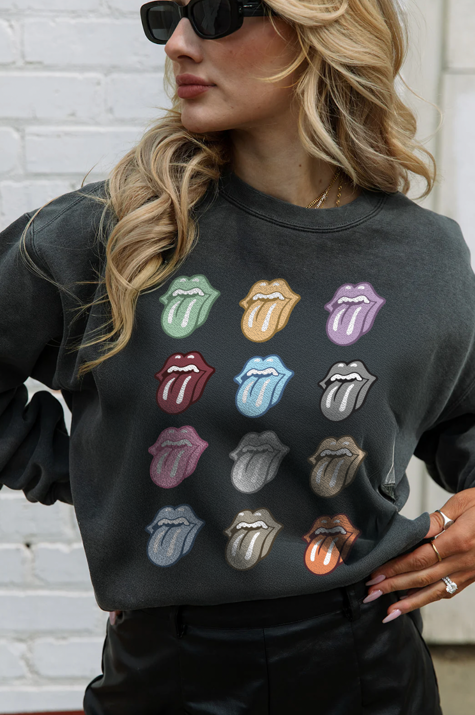 Tongue Concert Sweatshirt