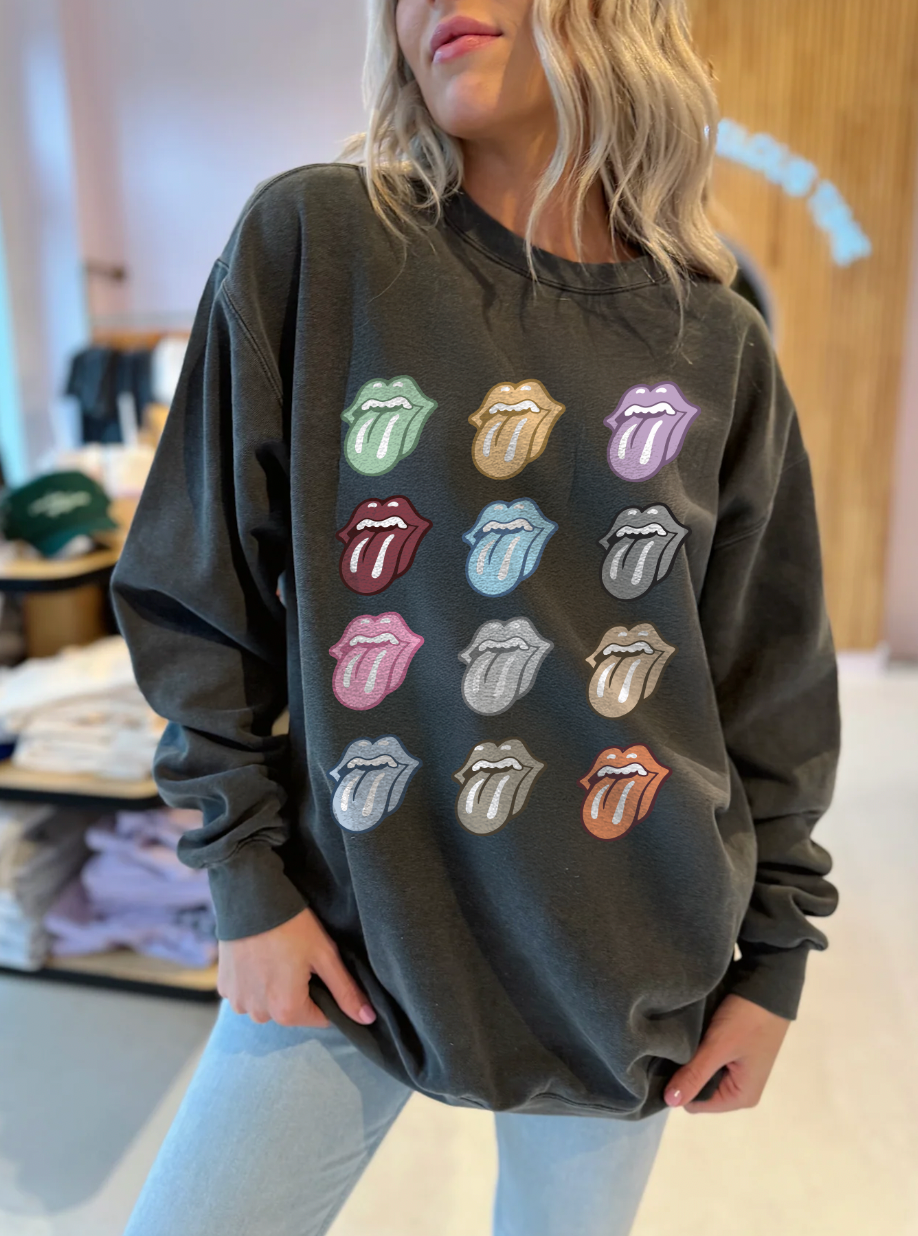 Tongue Concert Sweatshirt