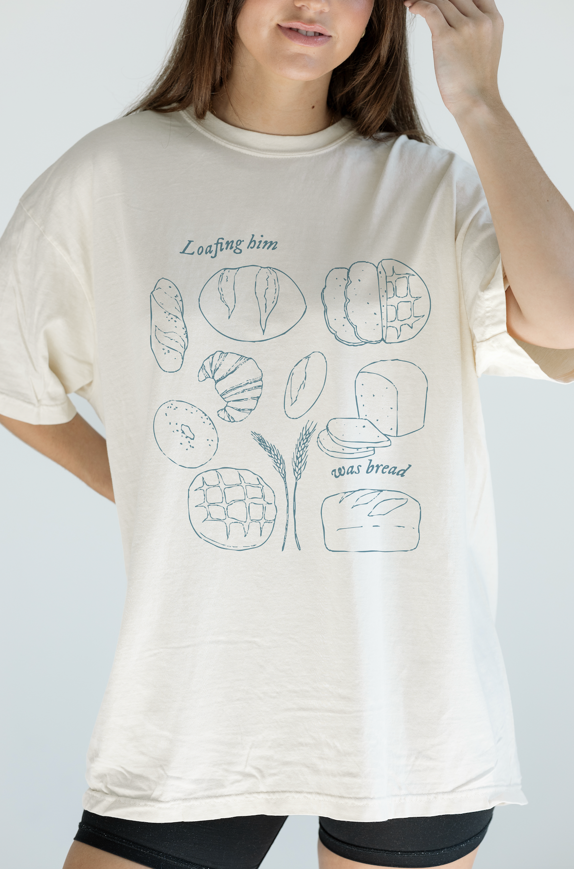 Loafing Him Was Bread Tee