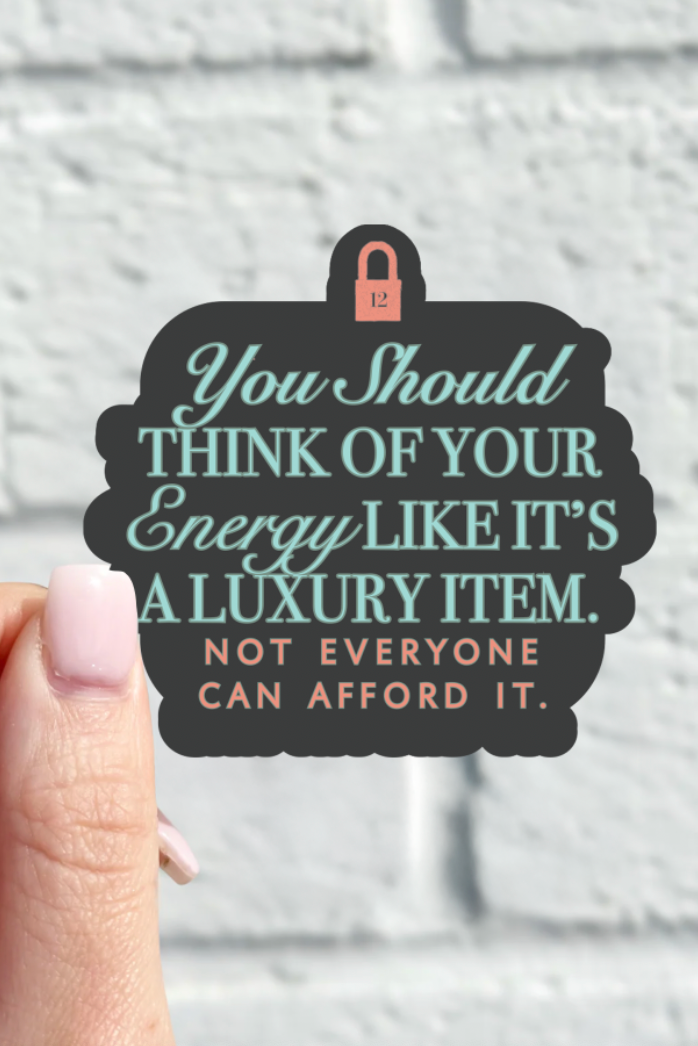 Protect Your Energy Sticker