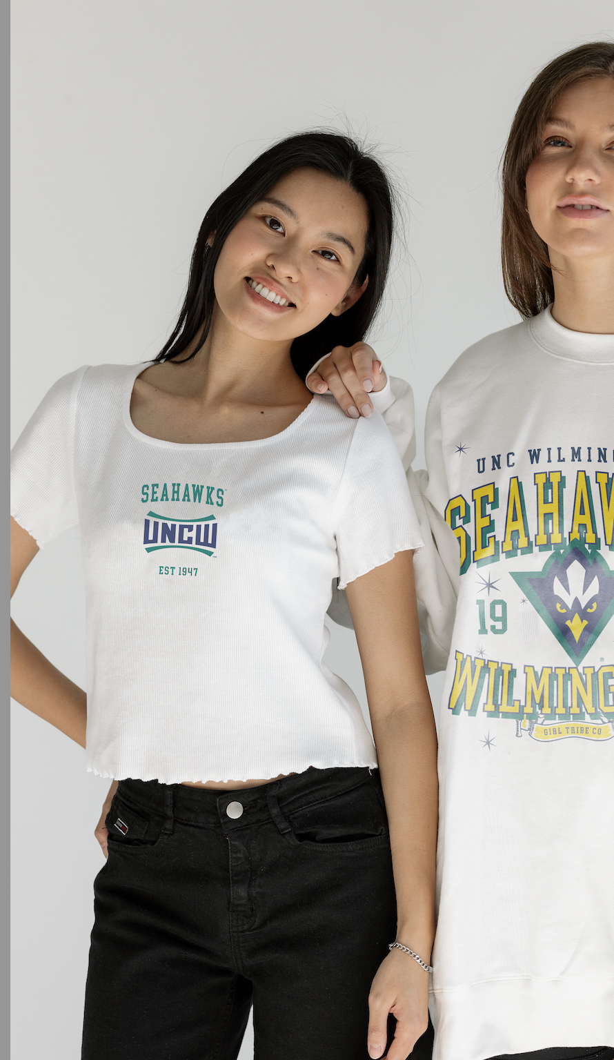 University of Wilmington x Girl Tribe Co. Baby Tee