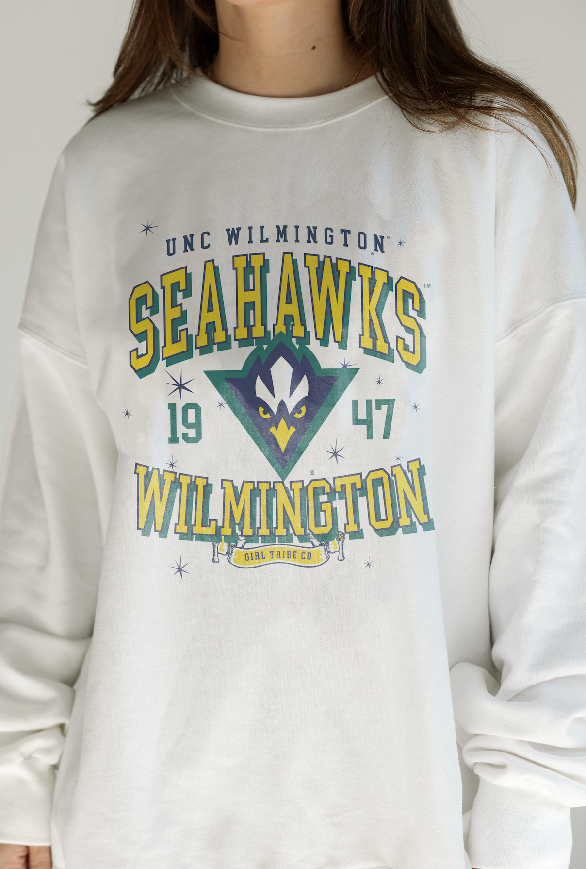 University of North Carolina Wilmington: Seahawk Sparkle Sweatshirt