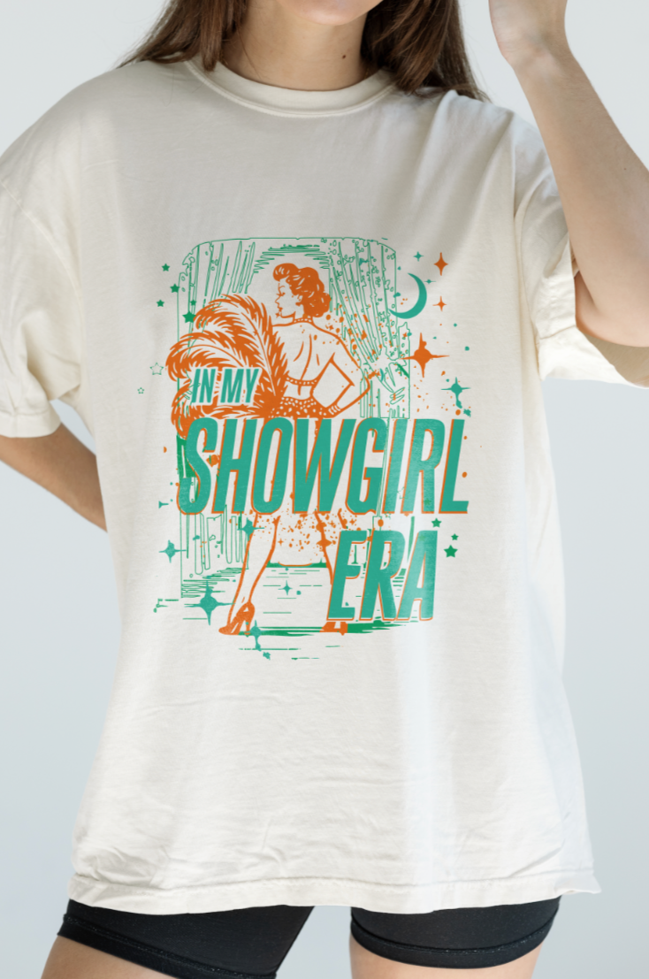 Showgirl Era Tee in Ivory