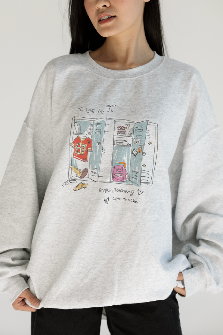 English Teacher + Gym Teacher Sweatshirt