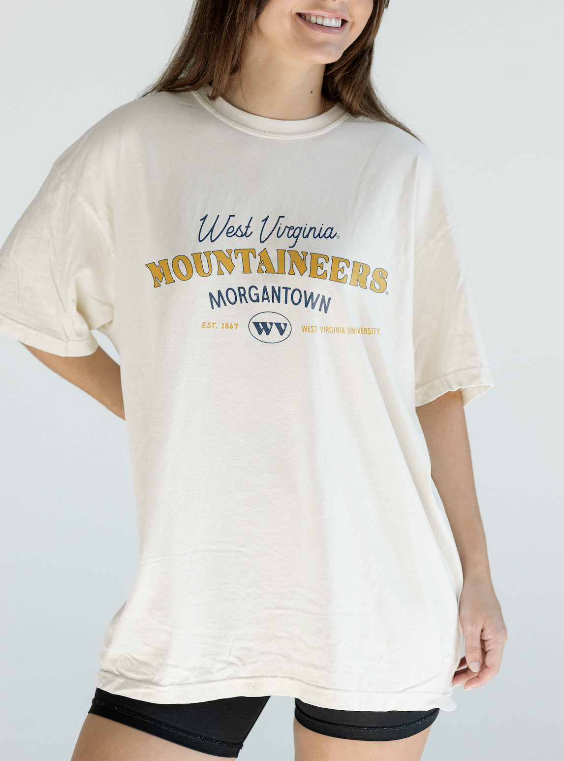 West Virginia University: Vintage Mountaineers Tee