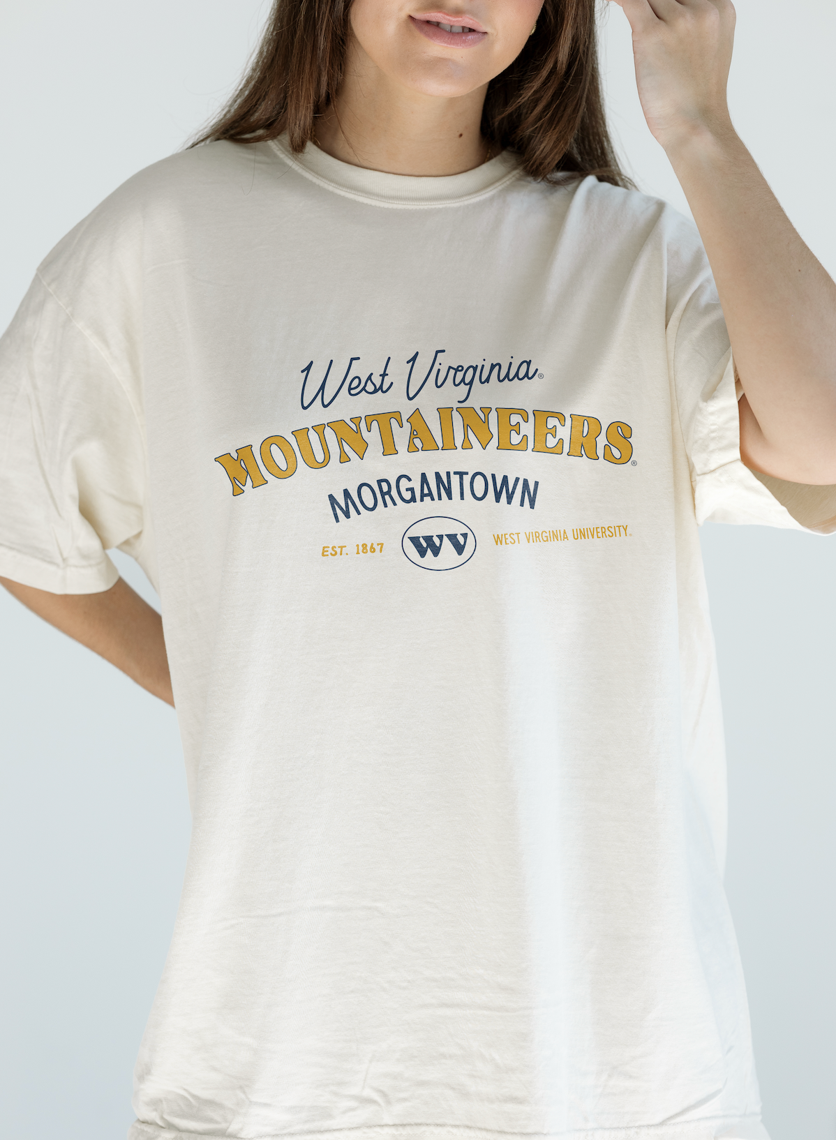 West Virginia University: Vintage Mountaineers Tee