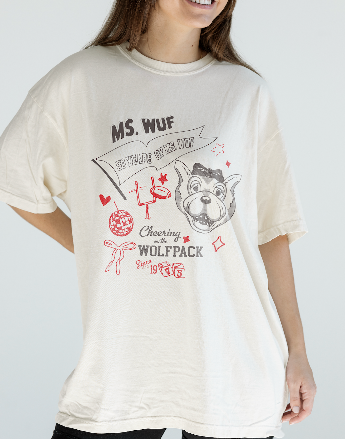 NC State University: Cheering on the Wolfpack Tee