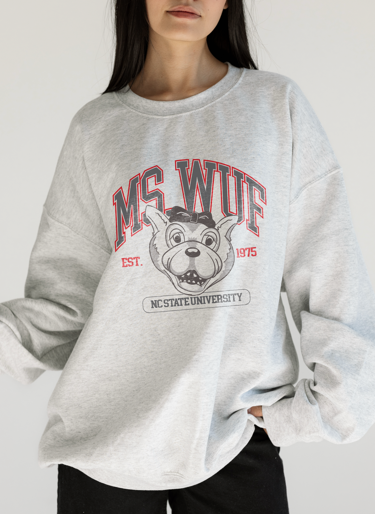 Ms Wuf Block Est 1975 Sweatshirt