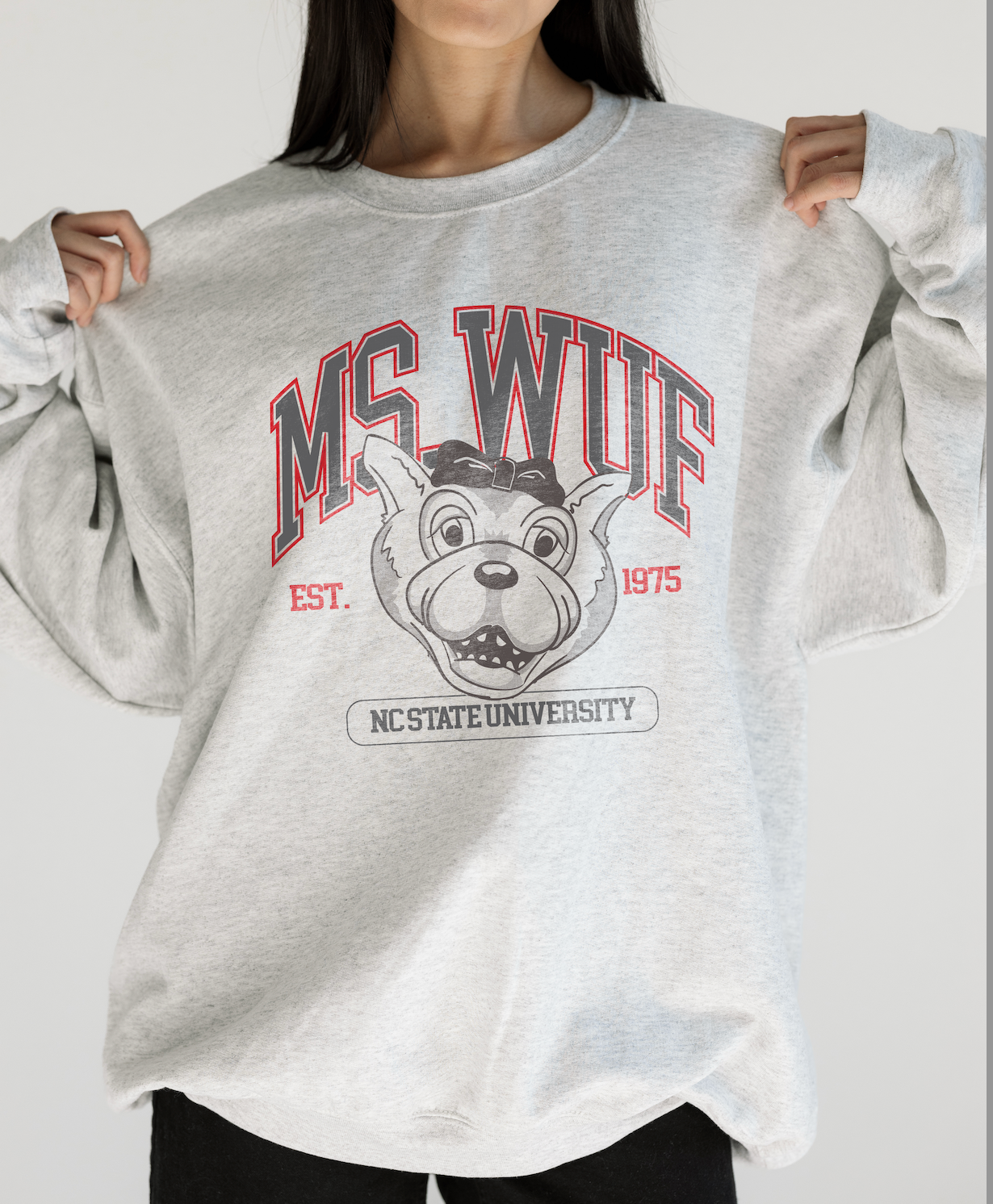 Ms Wuf Block Est 1975 Sweatshirt