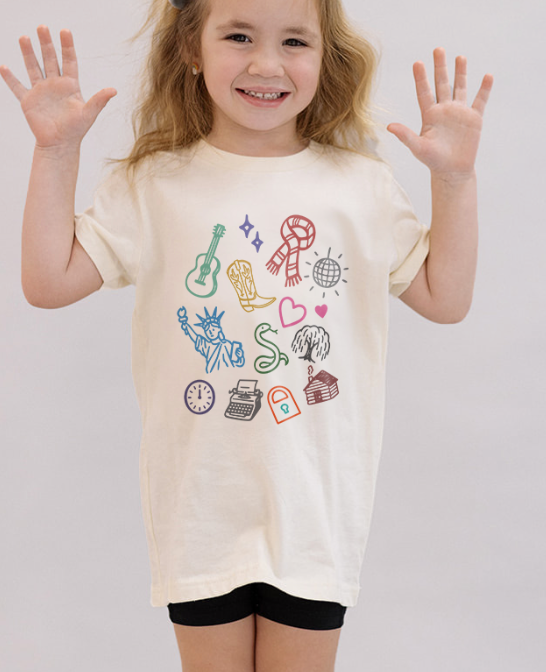 Youth Miss Americana Charms Tee