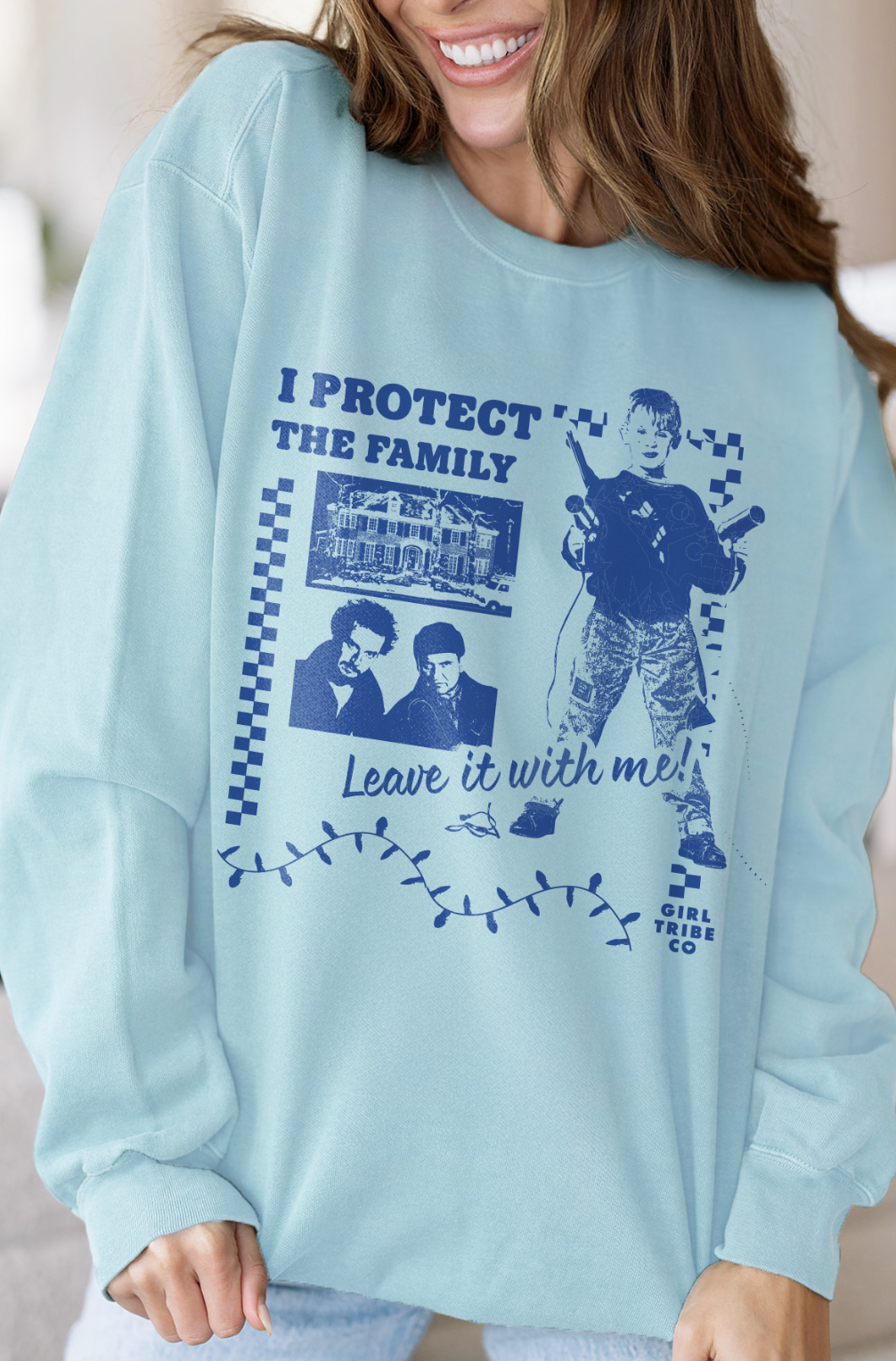 I Protect the Family Home Alone Sweatshirt