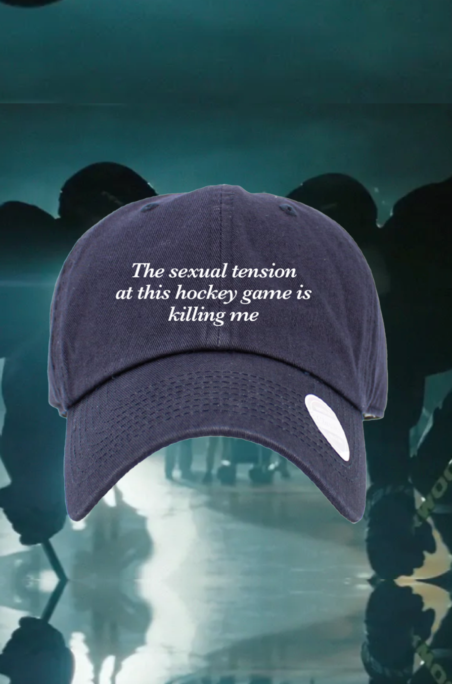 Hockey Game Hat in Royal