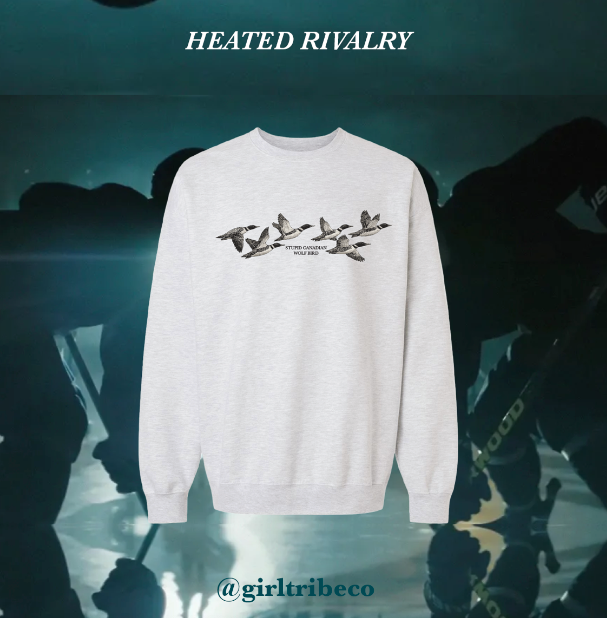 Stupid Canadian Wolf Bird Sweat