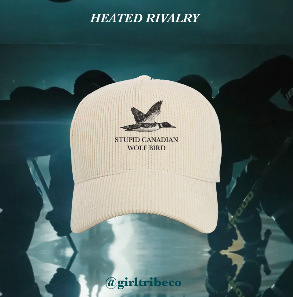 Canadian Wolf Bird Hat