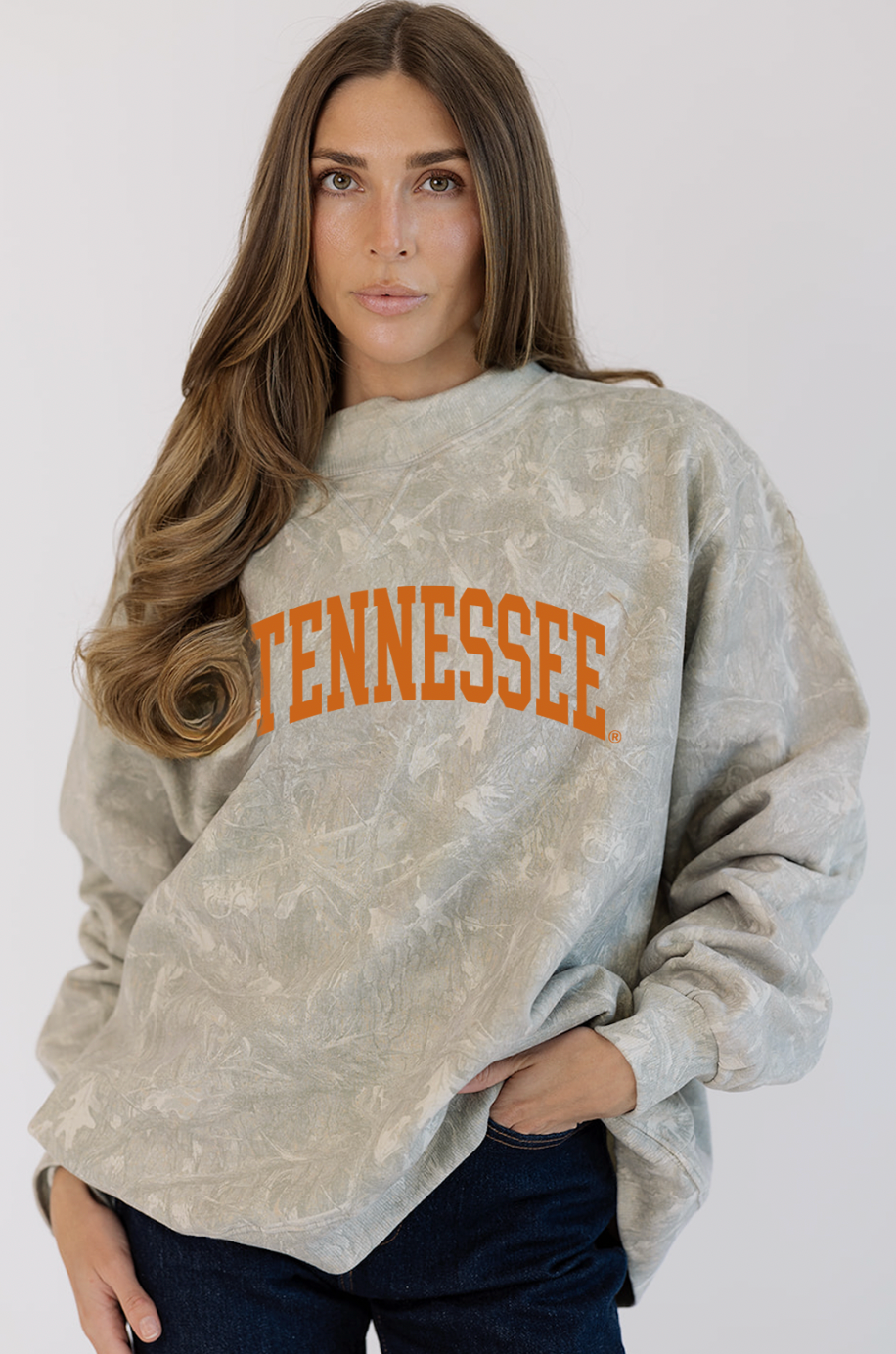 Tennessee Mock Neck in Camo