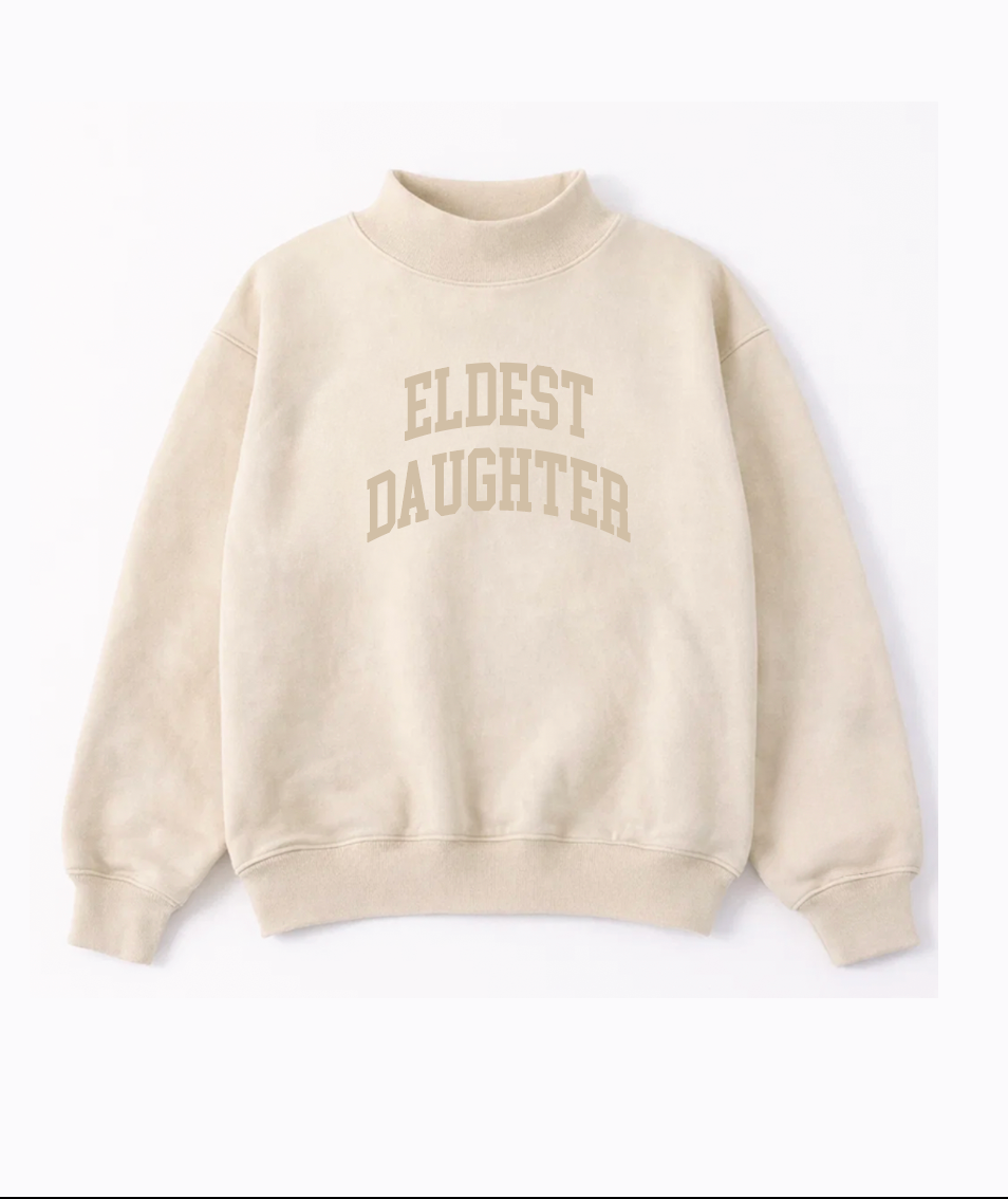 Eldest Daughter Mock Neck in Cream