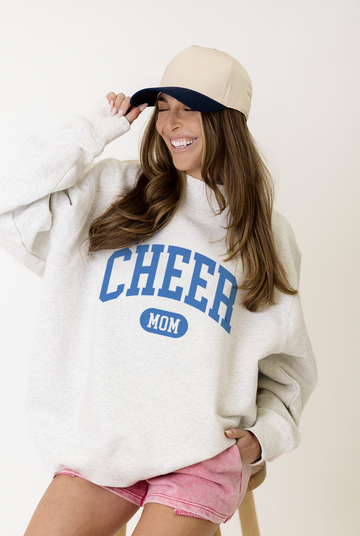 Cheer Mom Mock Neck