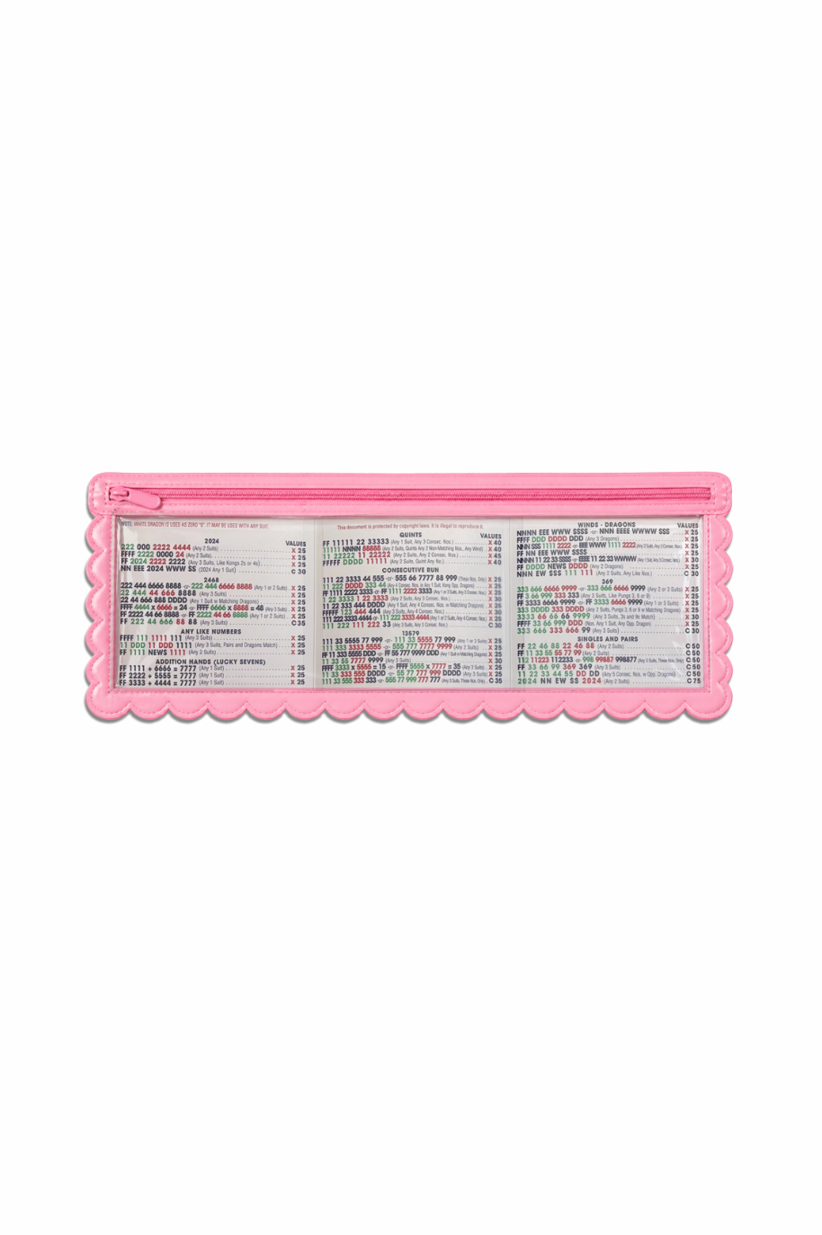 Splash-Proof Mahjong Card Holder for Pool Mahjong