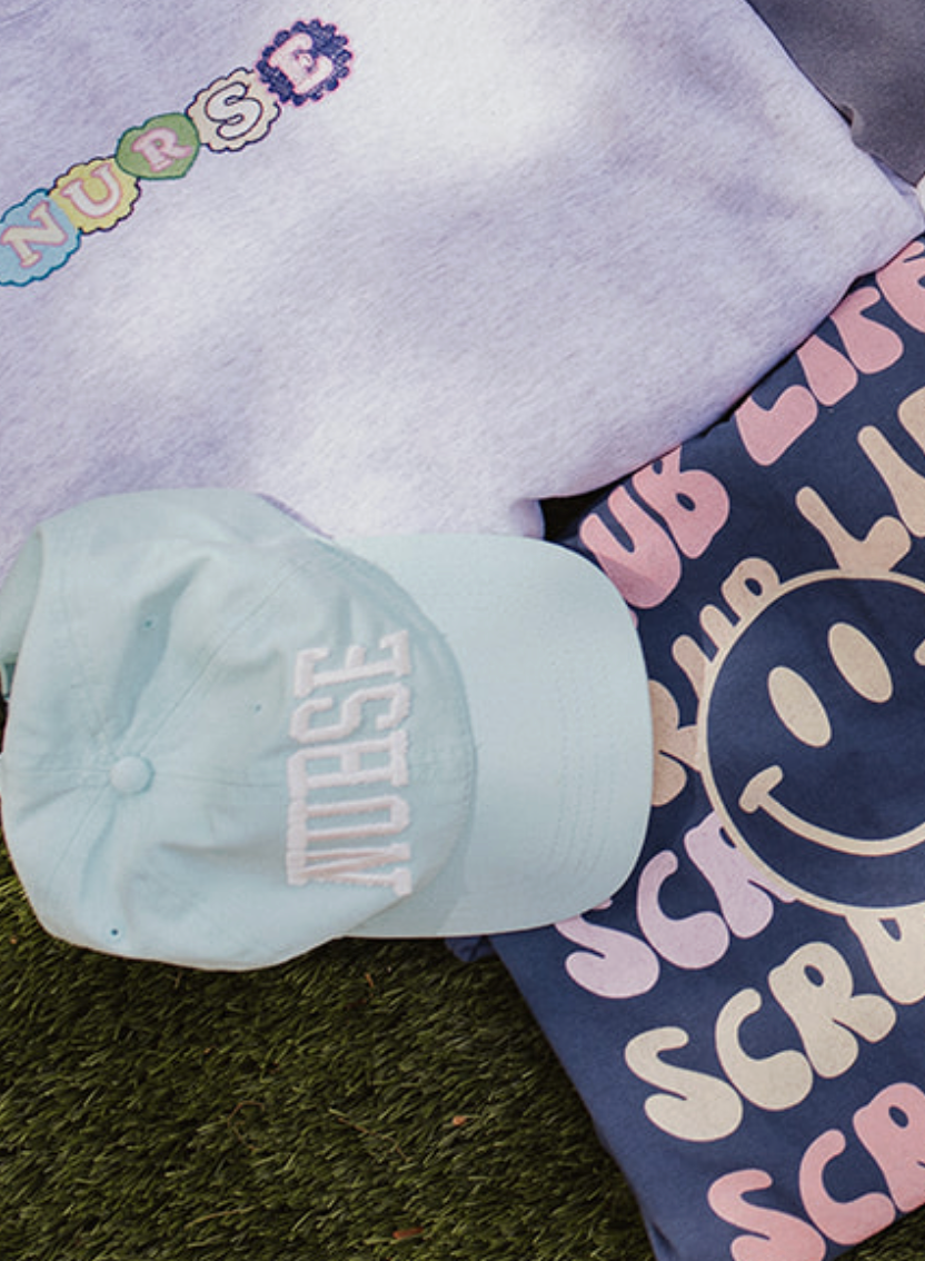 Nurse Puff Embroidery Hat