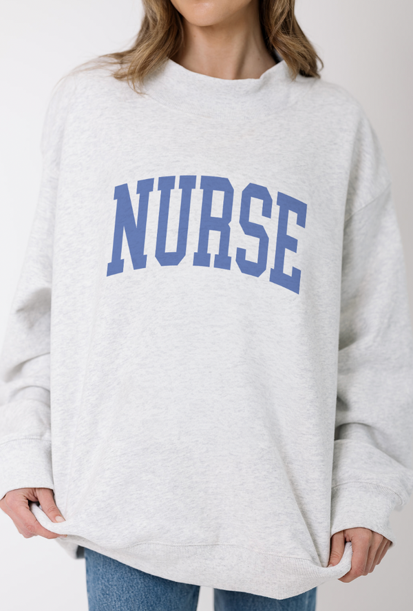 Nurse Ash Mock Neck
