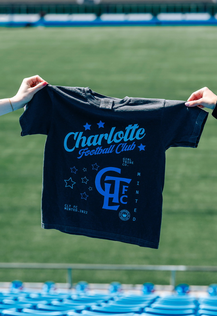 Charlotte Football Club Youth Pepper Tee 2026