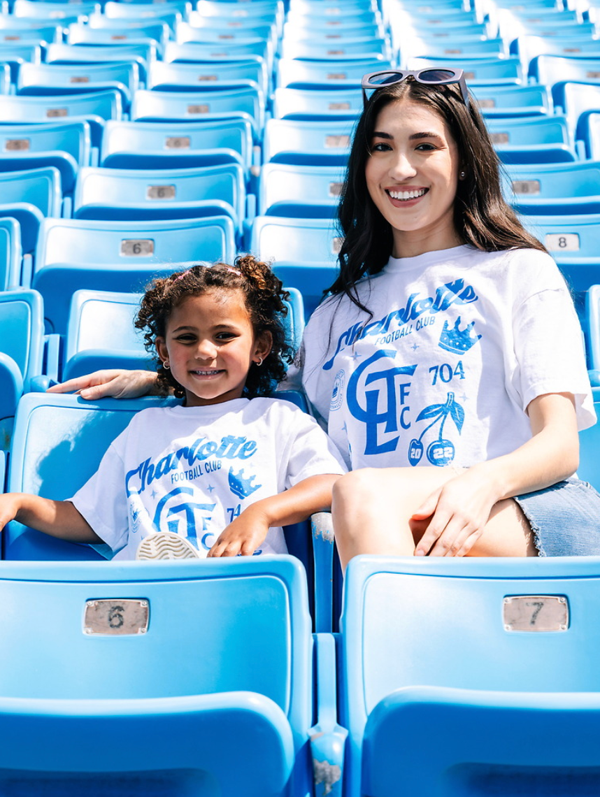 Charlotte Football Club Crop Tee 2026