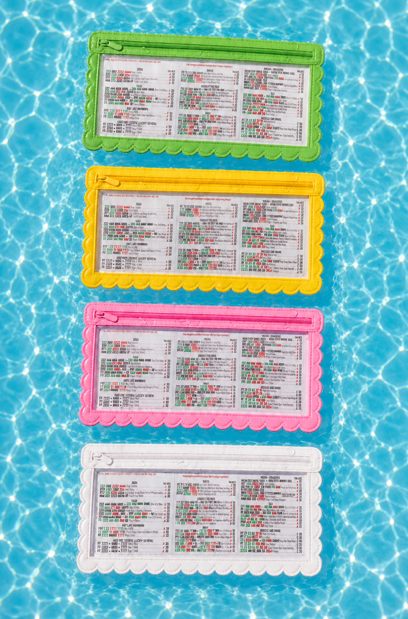 Splash-Proof Mahjong Card Holder for Pool Mahjong Multi-Bundle -LARGE SIZE