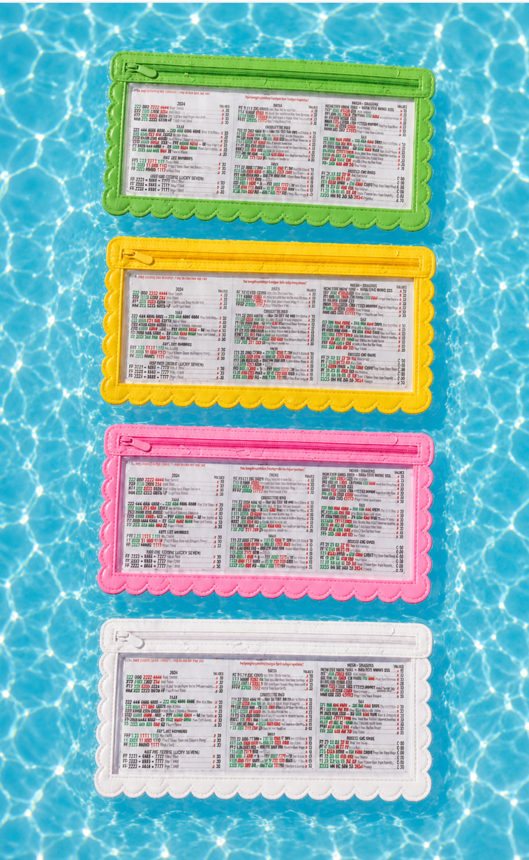 Splash-Proof Mahjong Card Holder for Pool Mahjong Multi-Bundle - Standard SIZE
