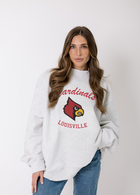 University of Louisville Cardinals Mock Neck