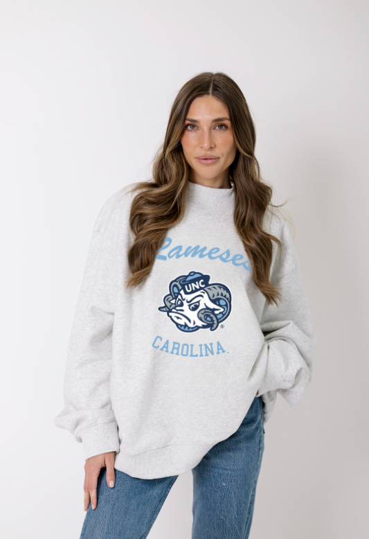 UNC Chapel Hill Rameses Mock Neck
