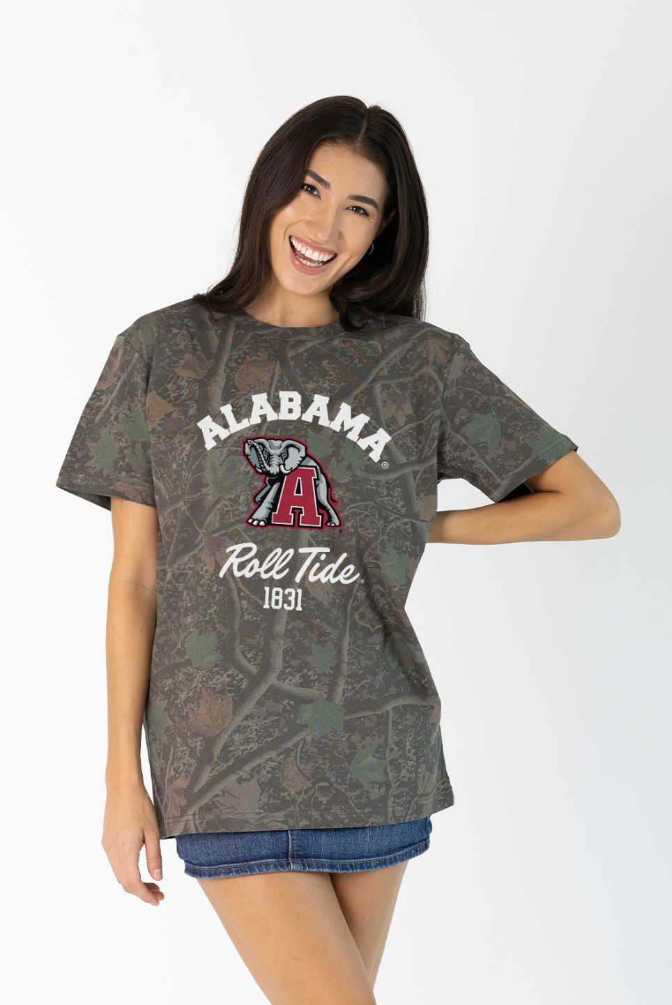 University of Alabama Every Day Tee in Camo