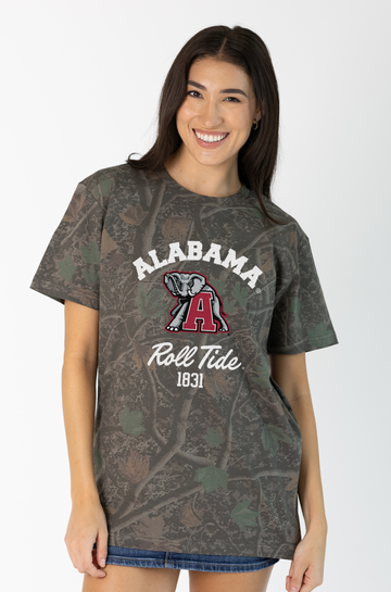 University of Alabama Every Day Tee in Camo