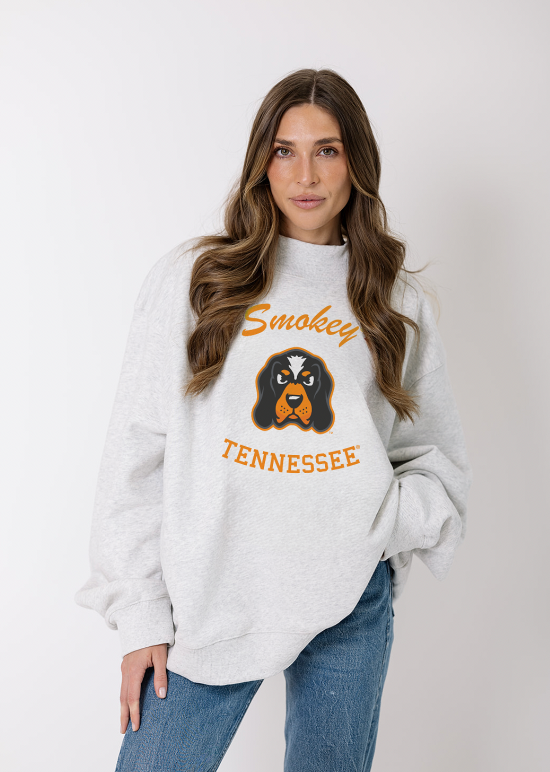 University of Tennessee Smokey Mock Neck