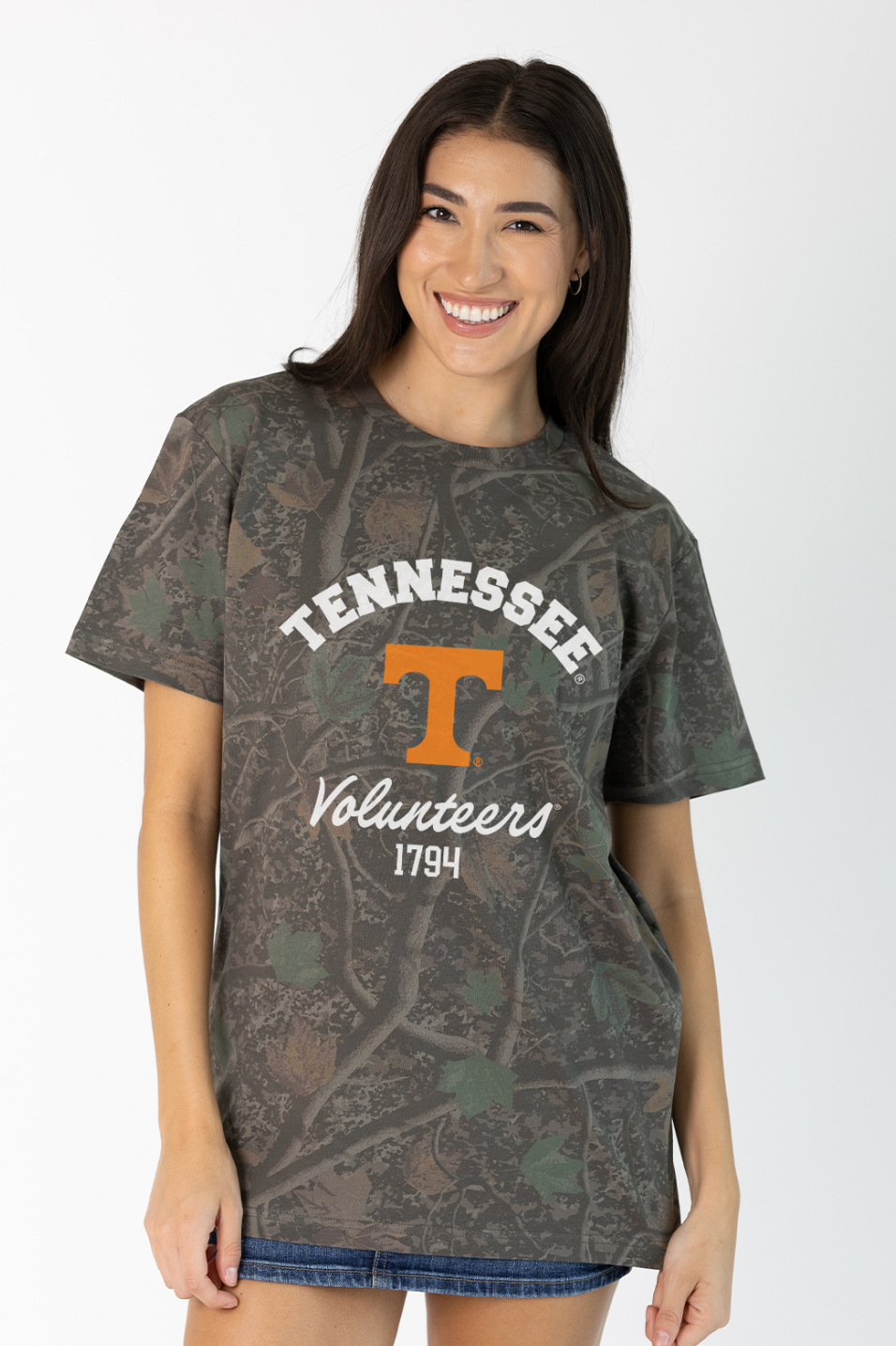 University of Tennessee Every Day Tee in Camo
