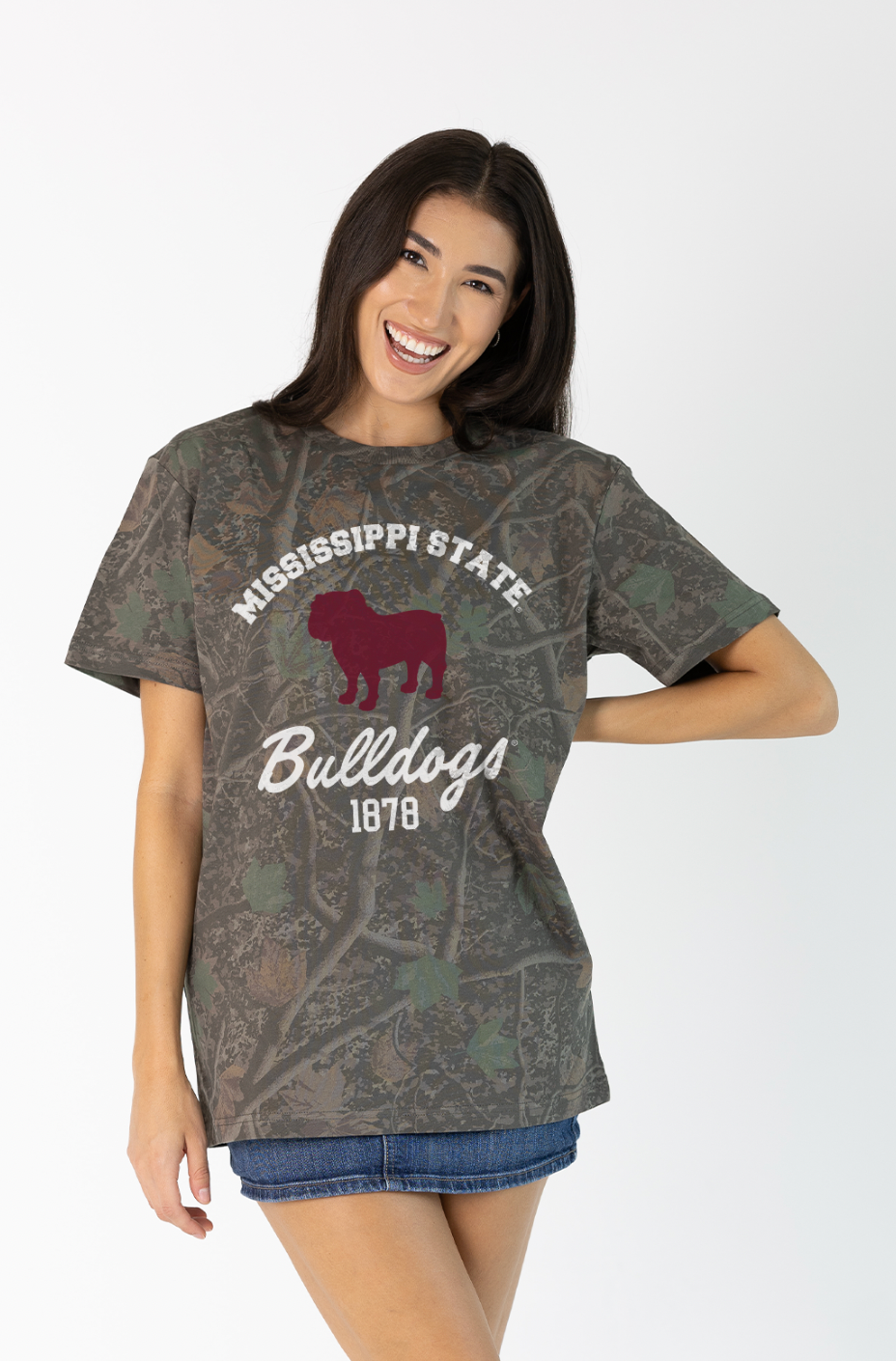 Mississippi State University Every Day Tee in Camo